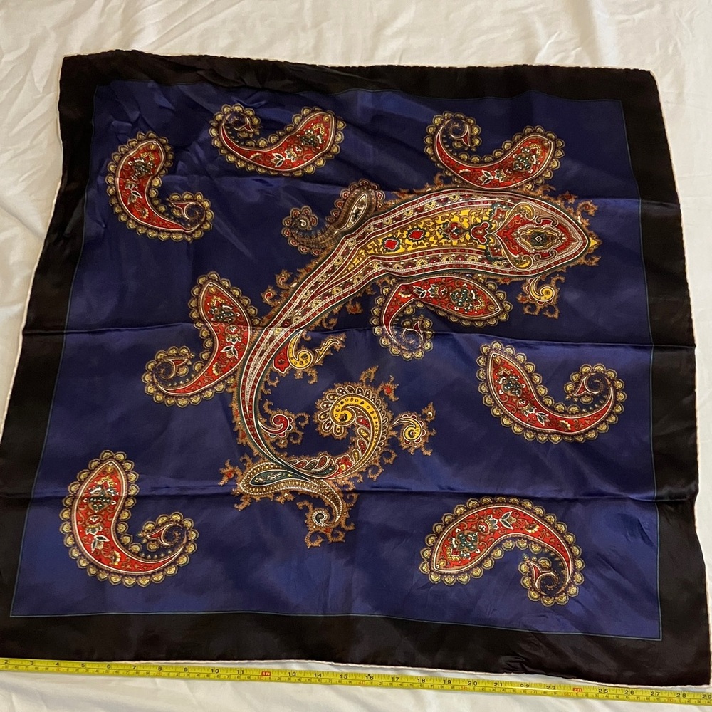 29 inch long Polyester satin scarf